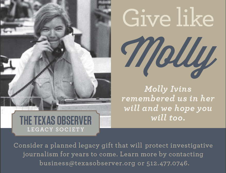 Texas Observer Planned Giving